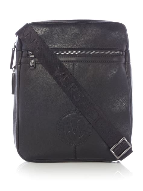 versace men's side bag|Versace crossbody bag men's.